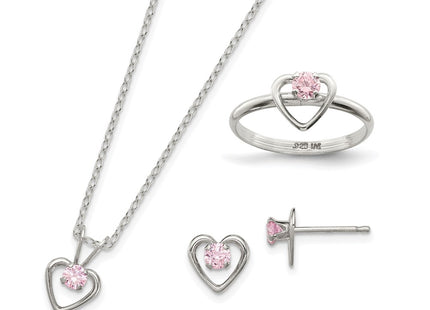 Sterling Silver Rings Style QST247SET - Classique Jewelry Inc.