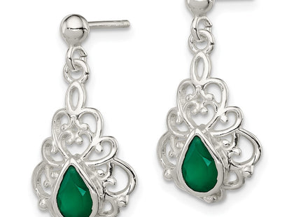 Sterling Silver Earrings Style QST251 - Classique Jewelry Inc.