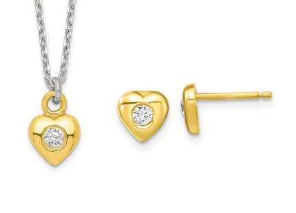 Sterling Silver Earrings Style QST271 - Classique Jewelry Inc.
