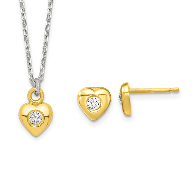 Sterling Silver Earrings Style QST271 - Classique Jewelry Inc.
