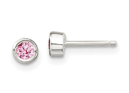 Sterling Silver Earrings Style QST272 - Classique Jewelry Inc.