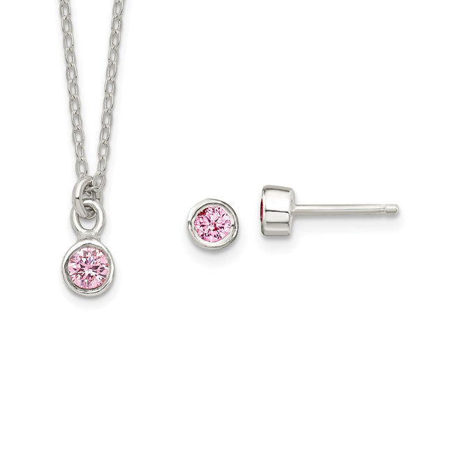 Sterling Silver Earrings Style QST272 - Classique Jewelry Inc.
