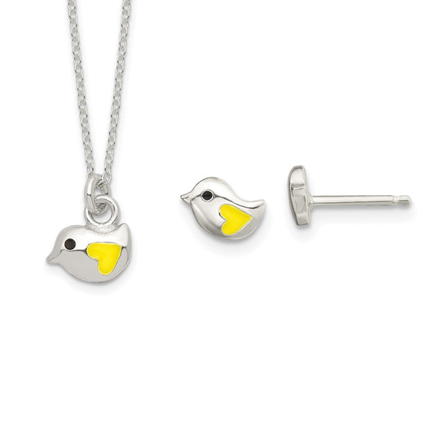 Sterling Silver Earrings Style QST273 - Classique Jewelry Inc.