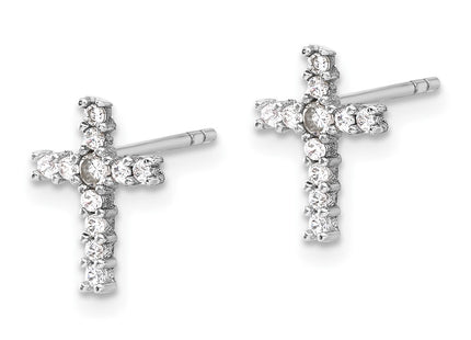 Sterling Silver Earrings Style QST279 - Classique Jewelry Inc.