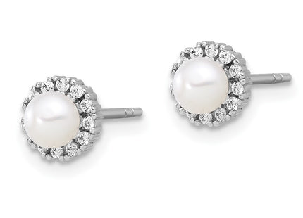 Sterling Silver Earrings Style QST280 - Classique Jewelry Inc.