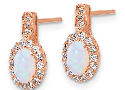 Sterling Silver Earrings Style QST281 - Classique Jewelry Inc.