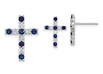 Sterling Silver Earrings Style QST283 - Classique Jewelry Inc.