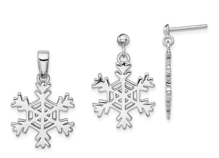 Sterling Silver Earrings Style QST60 - Classique Jewelry Inc.