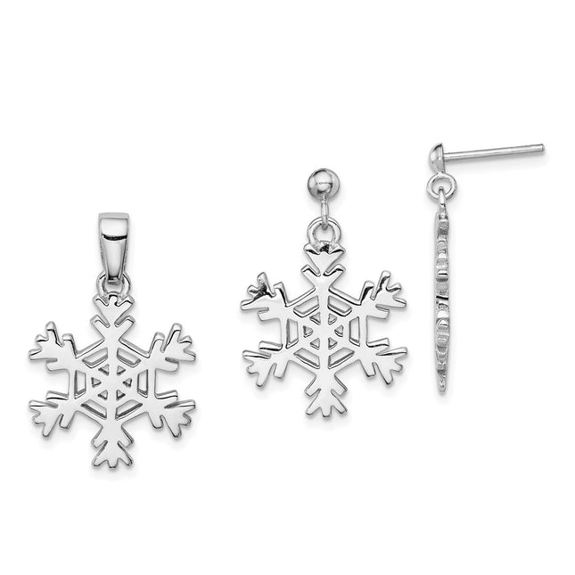 Sterling Silver Earrings Style QST60 - Classique Jewelry Inc.
