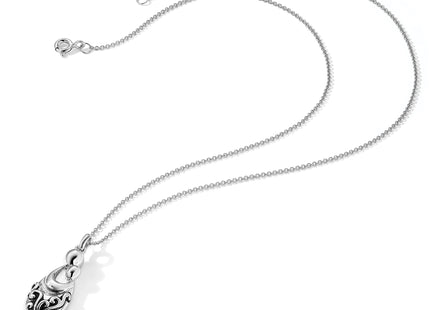 Sentimental Expressions Sterling Silver Rhodium-plated Mother's Pride and Joy 18in. Necklace