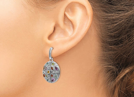 Sterling Silver Earrings Style QTC1017 - Classique Jewelry Inc.