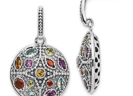 Sterling Silver Earrings Style QTC1017 - Classique Jewelry Inc.