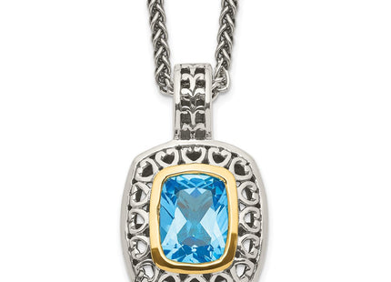 14k/Silver Two-Tone Jewelry Style QTC1060 - Classique Jewelry Inc.