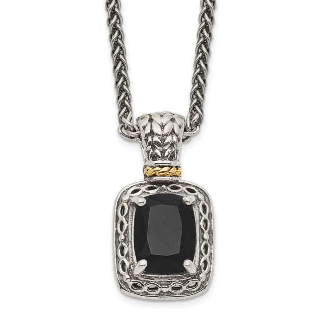 14k/Silver Two-Tone Jewelry Style QTC1066 - Classique Jewelry Inc.