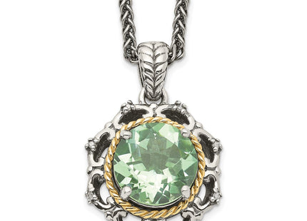 14k/Silver Two-Tone Jewelry Style QTC1068 - Classique Jewelry Inc.