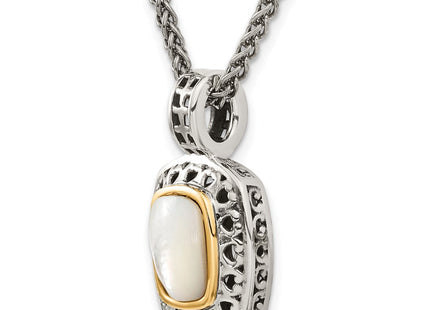 14k/Silver Two-Tone Jewelry Style QTC1099 - Classique Jewelry Inc.