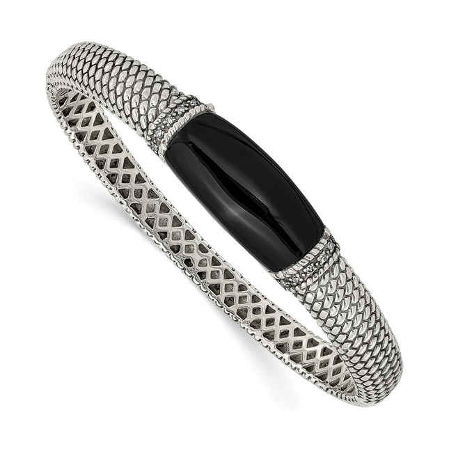 Sterling Silver Bracelets Style QTC111 - Classique Jewelry Inc.
