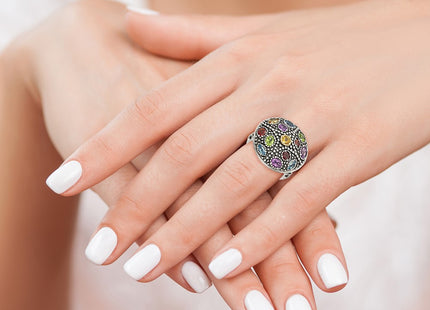 14k/Silver Two-Tone Rings Style QTC1156 - Classique Jewelry Inc.