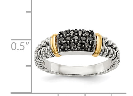 14k/Silver Two-Tone Rings Style QTC1159 - Classique Jewelry Inc.
