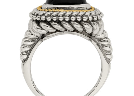 14k/Silver Two-Tone Rings Style QTC1160 - Classique Jewelry Inc.