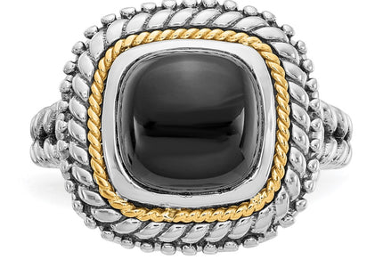 14k/Silver Two-Tone Rings Style QTC1160 - Classique Jewelry Inc.
