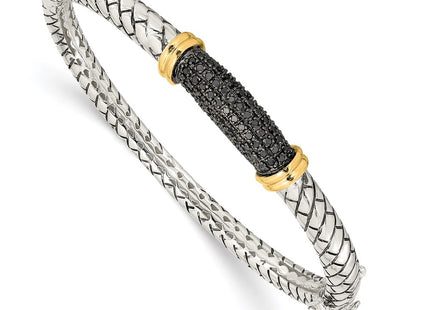 14k/Silver Two-Tone Bracelets Style QTC1169 - Classique Jewelry Inc.