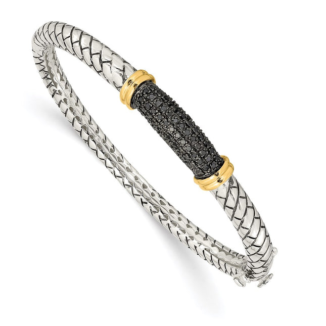14k/Silver Two-Tone Bracelets Style QTC1169 - Classique Jewelry Inc.