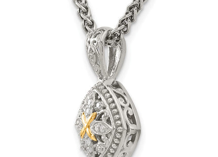 14k/Silver Two-Tone Jewelry Style QTC1171 - Classique Jewelry Inc.