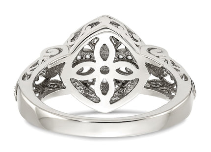 14k/Silver Two-Tone Rings Style QTC1173 - Classique Jewelry Inc.