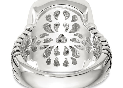 14k/Silver Two-Tone Rings Style QTC120 - Classique Jewelry Inc.