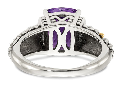 14k/Silver Two-Tone Rings Style QTC1224 - Classique Jewelry Inc.