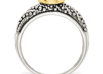 14k/Silver Two-Tone Rings Style QTC1262 - Classique Jewelry Inc.