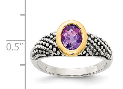 14k/Silver Two-Tone Rings Style QTC1262 - Classique Jewelry Inc.