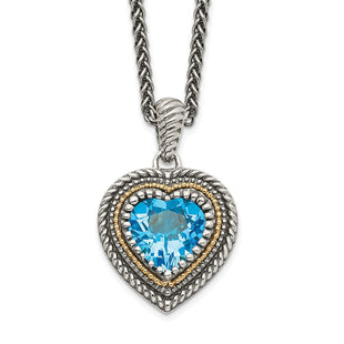 14k/Silver Two-Tone Jewelry Style QTC1318 - Classique Jewelry Inc.