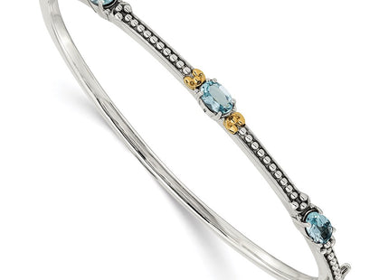 14k/Silver Two-Tone Jewelry Style QTC1333 - Classique Jewelry Inc.