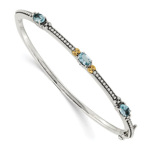 14k/Silver Two-Tone Jewelry Style QTC1333 - Classique Jewelry Inc.