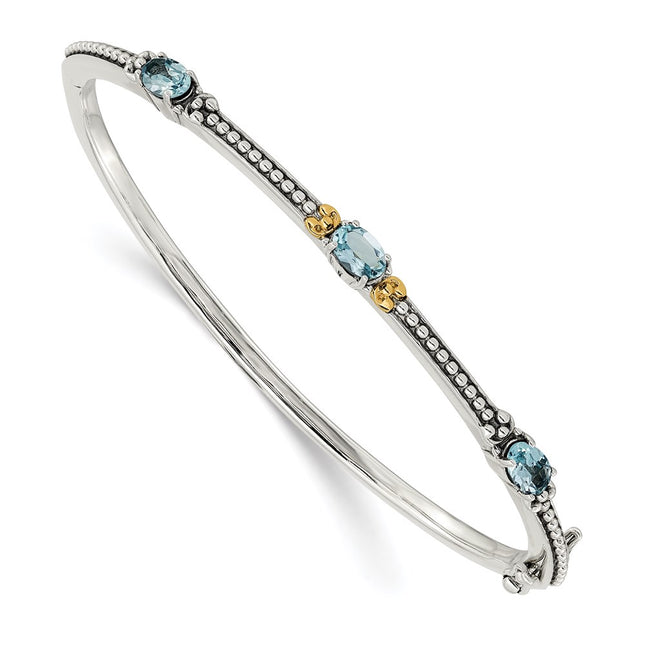 14k/Silver Two-Tone Jewelry Style QTC1333 - Classique Jewelry Inc.