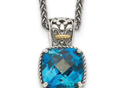 14k/Silver Two-Tone Jewelry Style QTC1343 - Classique Jewelry Inc.