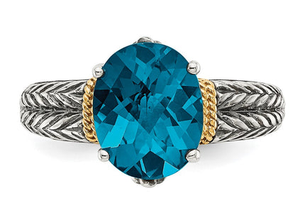 14k/Silver Two-Tone Rings Style QTC1348 - Classique Jewelry Inc.