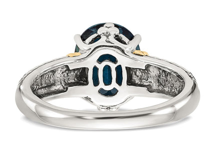 14k/Silver Two-Tone Rings Style QTC1348 - Classique Jewelry Inc.