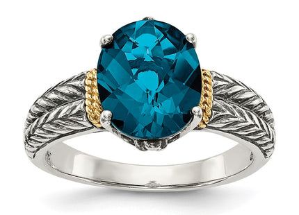 14k/Silver Two-Tone Rings Style QTC1348 - Classique Jewelry Inc.