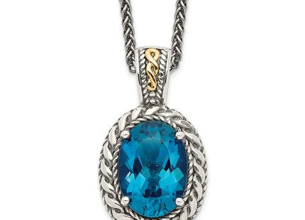 14k/Silver Two-Tone Jewelry Style QTC1365 - Classique Jewelry Inc.