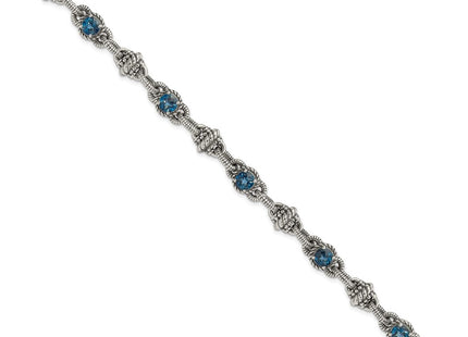 Sterling Silver Bracelets Style QTC1375 - Classique Jewelry Inc.