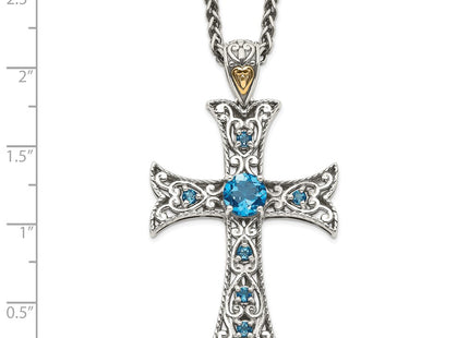 14k/Silver Two-Tone Jewelry Style QTC1378 - Classique Jewelry Inc.