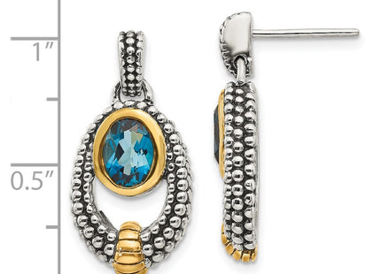 Sterling Silver Earrings Style QTC1379 - Classique Jewelry Inc.