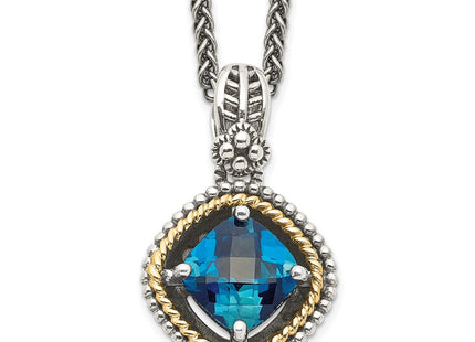 14k/Silver Two-Tone Jewelry Style QTC1381 - Classique Jewelry Inc.