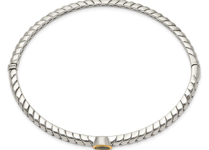 14k/Silver Two-Tone Bracelets Style QTC139 - Classique Jewelry Inc.