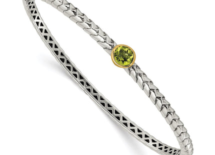 14k/Silver Two-Tone Bracelets Style QTC139 - Classique Jewelry Inc.