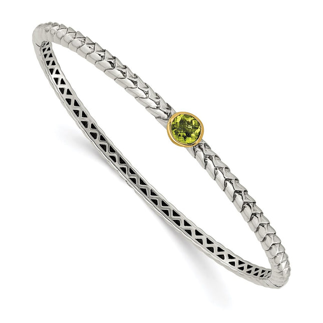 14k/Silver Two-Tone Bracelets Style QTC139 - Classique Jewelry Inc.