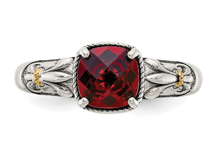 14k/Silver Two-Tone Rings Style QTC1397 - Classique Jewelry Inc.